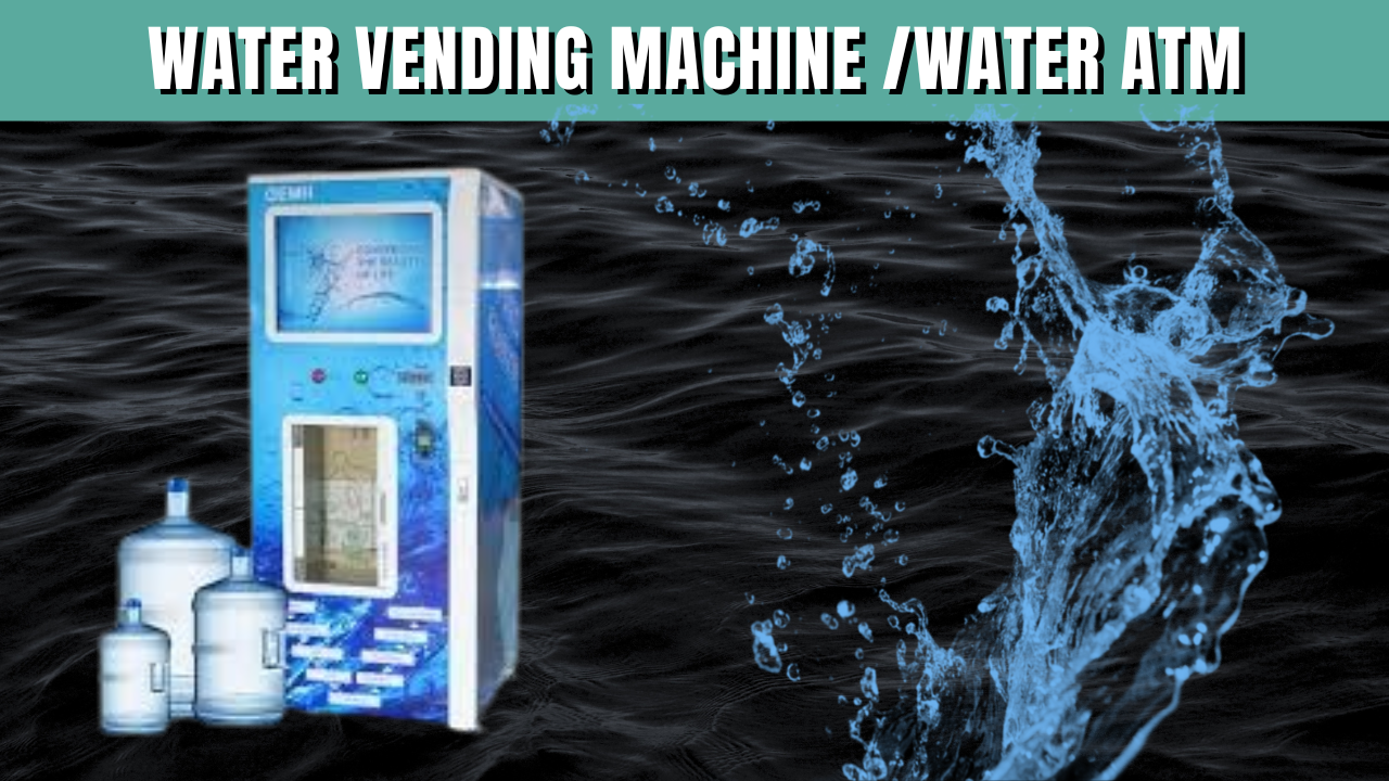 Water vending machine