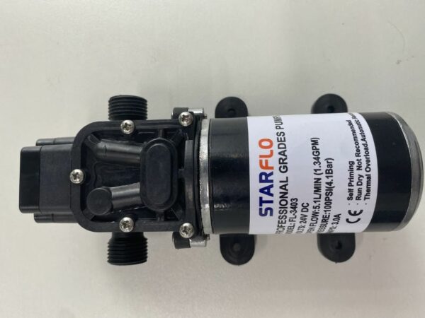 Diaphragm pump for milk and cooking oil ATMs