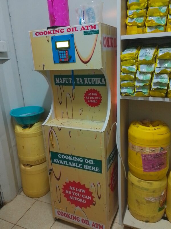 Cooking oil ATMs (MDF structure)