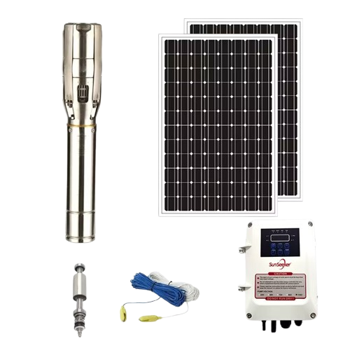 Solar Submersible Pumps with controller